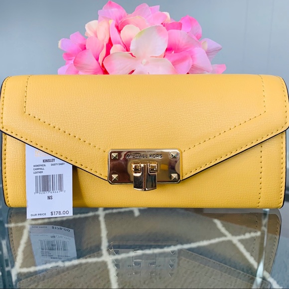 NWT Michael Kors KINSLEY Carryall Leather - Picture 5 of 5